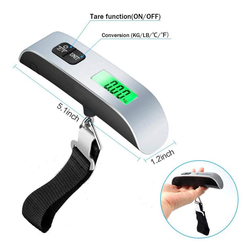 Lcd Digital Travel Suitcase Baggage  Weight Scale | Portabal & Handheld